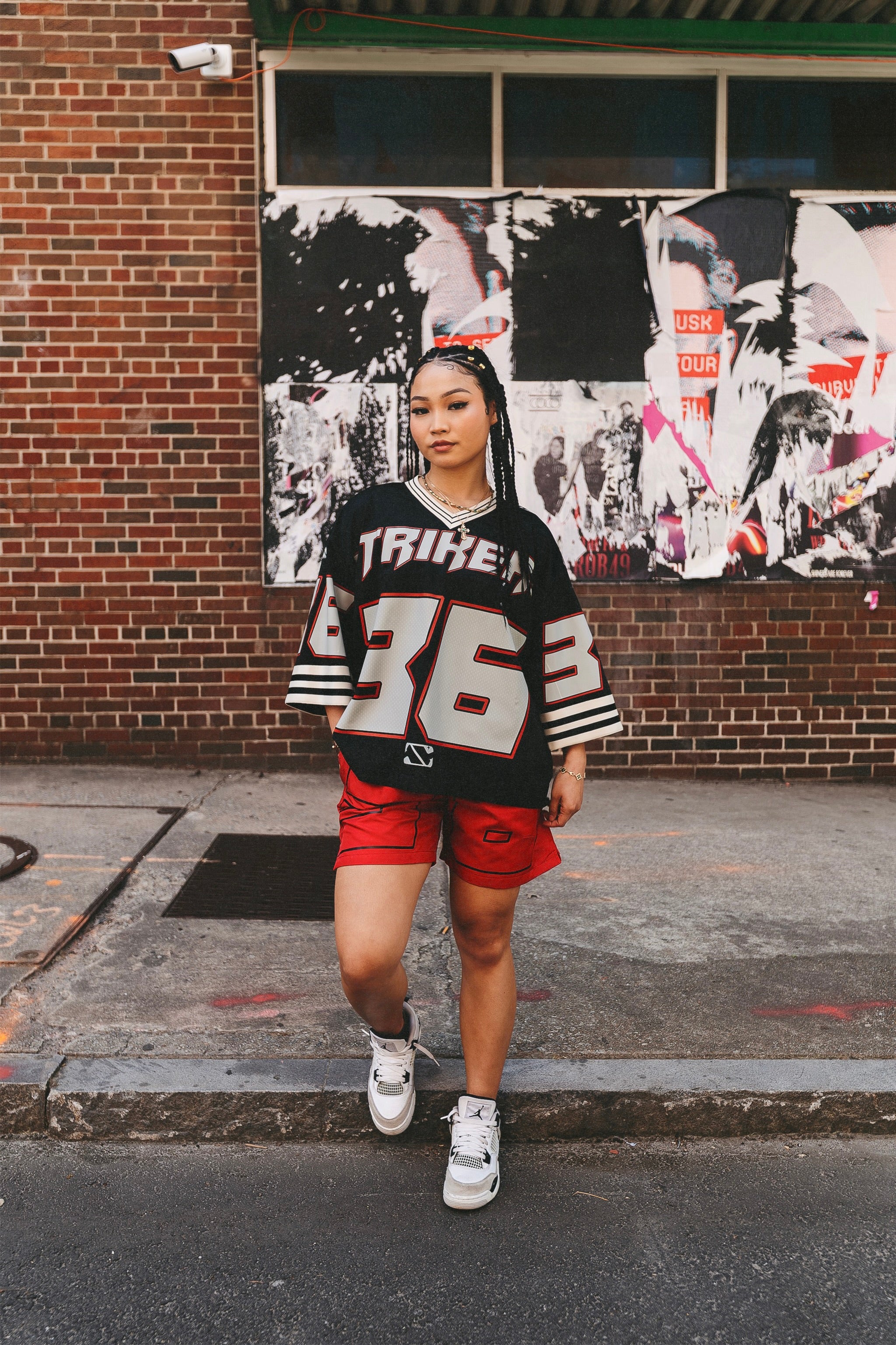 Strikers Jersey on athlete