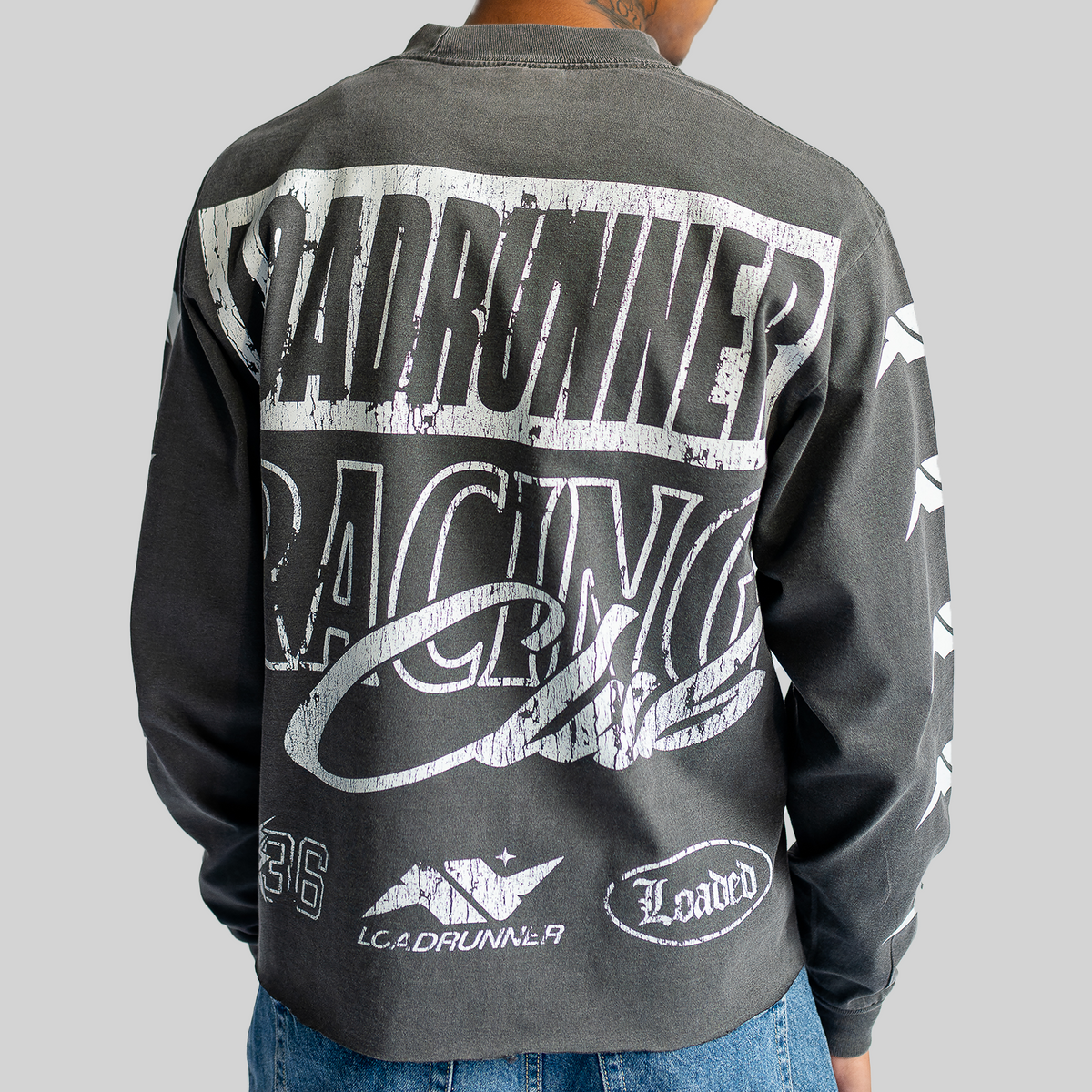 LOADRUNNER RACING CLUB GRAPHIC TEE — detail